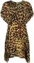 Stella McCartney Jurk met luipaardprint Bruin - Thumbnail 1