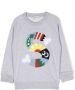 Stella McCartney Kids Sweater met abstracte print Grijs - Thumbnail 1