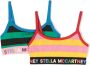 Stella McCartney Kids Bralettes met colourblocking Geel - Thumbnail 1