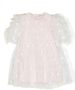 Stella McCartney Kids Mini-jurk met geborduurde bloe Wit - Thumbnail 1