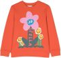 Stella McCartney Kids Sweater met bloe print Oranje - Thumbnail 1