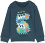 Stella McCartney Kids Sweater met print Blauw - Thumbnail 1