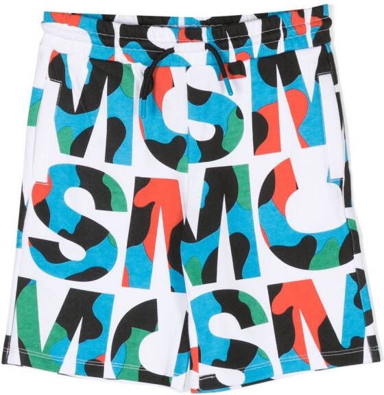 Stella McCartney Kids Shorts met print Wit