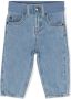 Stella McCartney Kids Jeans met logopatch Blauw - Thumbnail 1