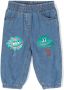 Stella McCartney Kids Jeans met print Blauw - Thumbnail 1