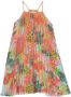 Stella McCartney Kids Jurk met bloe print Oranje - Thumbnail 1