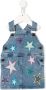 Stella McCartney Kids Jurk met geborduurde ster Blauw - Thumbnail 1