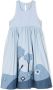 Stella McCartney Kids Jurk met patchwork Blauw - Thumbnail 1