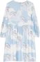 Stella McCartney Kids Jurk met print Blauw - Thumbnail 1