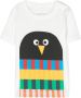 Stella McCartney Kids Katoenen T-shirt Wit - Thumbnail 1