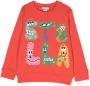 Stella McCartney Kids Sweater met logoprint Rood - Thumbnail 1