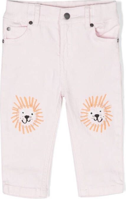 Stella McCartney Kids Straight jeans Roze