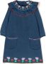 Stella McCartney Kids Jurk met borduurwerk Blauw - Thumbnail 1