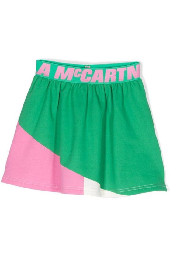 Stella McCartney Kids Rok met vlakken Groen