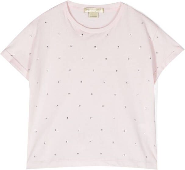 Stella McCartney Kids T-shirt met korte mouwen Roze