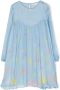 Stella McCartney Kids Jurk met sterrenprint Blauw - Thumbnail 1