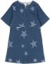 Stella McCartney Kids Midi-jurk met sterrenprint Blauw - Thumbnail 1