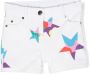 Stella McCartney Kids Spijkershorts met sterrenprint Wit - Thumbnail 1