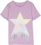 Stella McCartney Kids T-shirt met sterrenprint Paars - Thumbnail 1