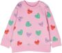 Stella McCartney Kids Sweater met hartprint Roze - Thumbnail 1