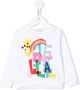Stella McCartney Kids Sweater met logoprint Wit - Thumbnail 1