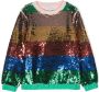 Stella McCartney Kids Sweater met pailletten Rood - Thumbnail 1