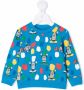 Stella McCartney Kids Sweater met print Blauw - Thumbnail 1