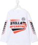 Stella McCartney Kids T-shirt met grafische print Wit - Thumbnail 1