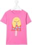 Stella McCartney Kids T-shirt met print Roze - Thumbnail 1