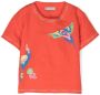 Stella McCartney Kids T-shirt met vogelprint Rood - Thumbnail 1