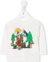 Stella McCartney Kids Top met grafische print Wit - Thumbnail 1