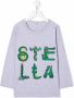 Stella McCartney Kids Top met logoprint Grijs - Thumbnail 1