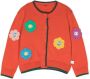 Stella McCartney Kids Vest met bloe applicatie Oranje - Thumbnail 1