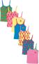 Stella McCartney Kids Zeven hemden met logoprint Roze - Thumbnail 1
