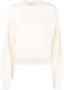 Stella McCartney Trui met logopatch Beige - Thumbnail 1
