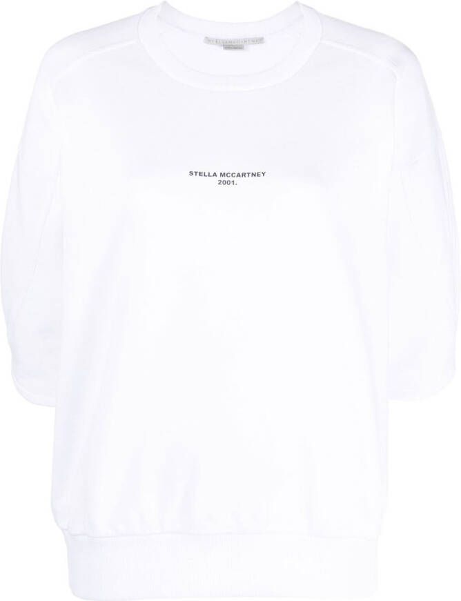 Stella McCartney Sweater met logoprint Wit