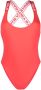 Stella McCartney Badpak met logoband Rood - Thumbnail 1