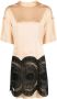 Stella McCartney Midi-jurk met geborduurd kant Beige - Thumbnail 1