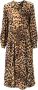 Stella McCartney Midi-jurk met luipaardprint Bruin - Thumbnail 1