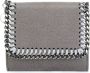 Stella McCartney mini 'Falabella' flap wallet Grijs - Thumbnail 1