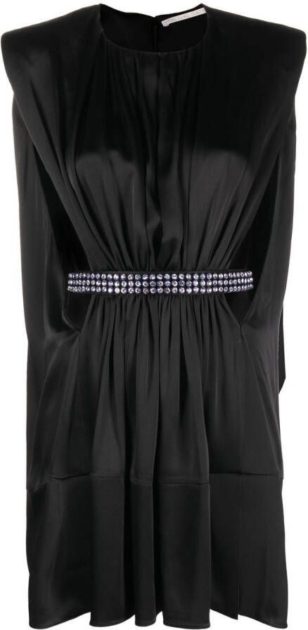 Stella McCartney Mini-jurk met ceintuur Zwart