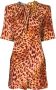 Stella McCartney Mini-jurk met luipaardprint Roze - Thumbnail 1
