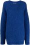 Stella McCartney Oversized trui Blauw - Thumbnail 1