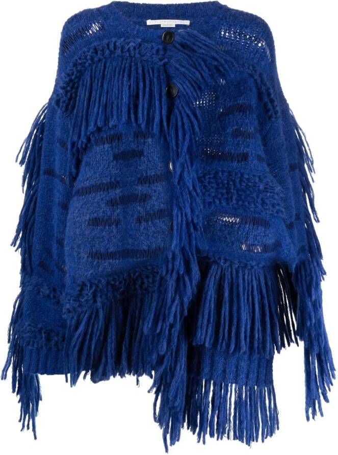 Stella McCartney Oversized trui Blauw