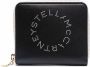 Stella McCartney Portemonnee met logo Zwart - Thumbnail 1