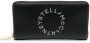 Stella McCartney Portemonnee met logo Zwart - Thumbnail 1