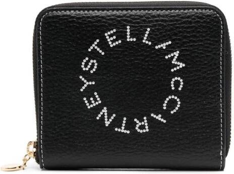 Stella McCartney Portemonnee met logoprint Zwart