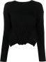 Stella McCartney Ribgebreide trui Zwart - Thumbnail 1