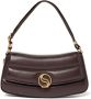 Stella McCartney S-Wave gewatteerde schoudertas Bruin - Thumbnail 1