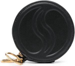 Stella McCartney S-Wave portemonnee met reliëf Zwart
